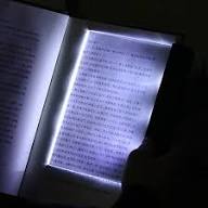 Transparent LED Reading Panel Light