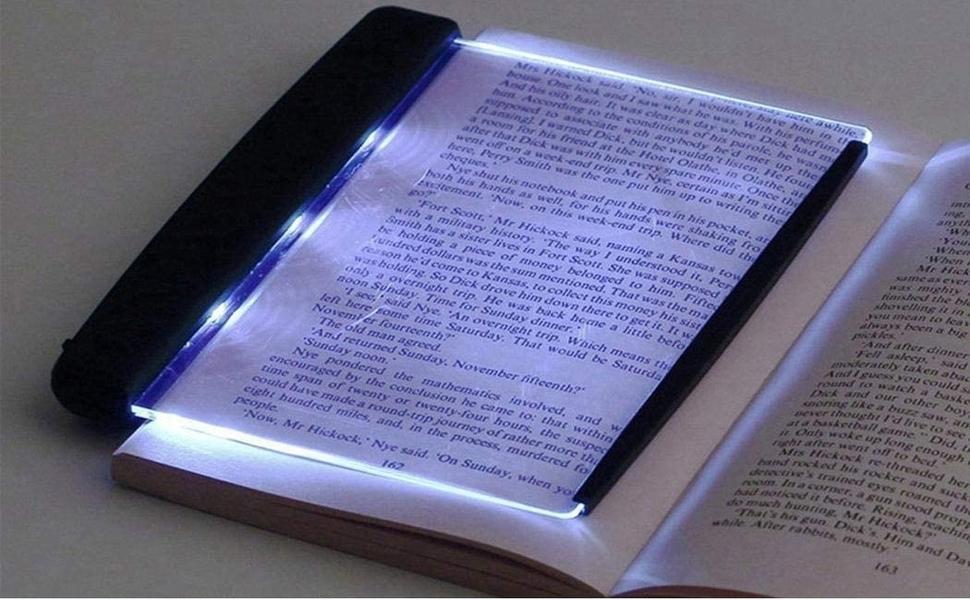 Transparent LED Reading Panel Light