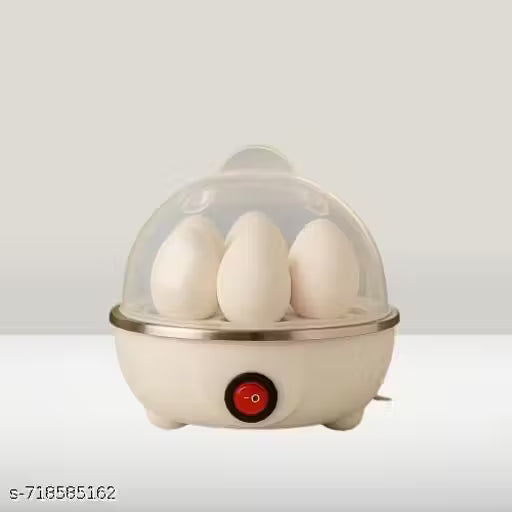 7-Egg Electric Boiler with Auto Cut-Off & Steam Tray | Compact Egg Cooker for Home & Travel